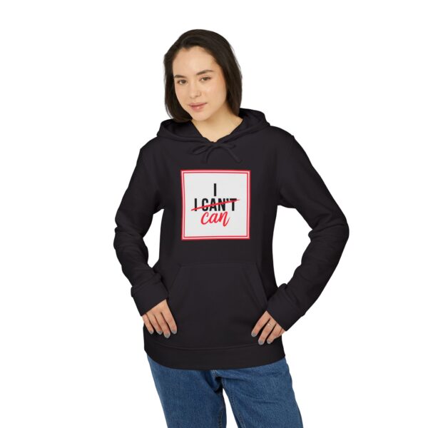 adidas Unisex Fleece Hoodie "I Can" - Image 7