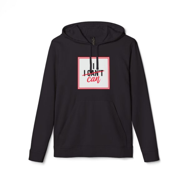 adidas Unisex Fleece Hoodie "I Can" - Image 5