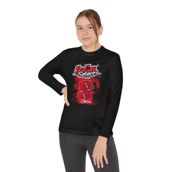 Youth Long Sleeve Cheer Competitor Tee - SoCal Select Fearless 2024-2025 - Image 4