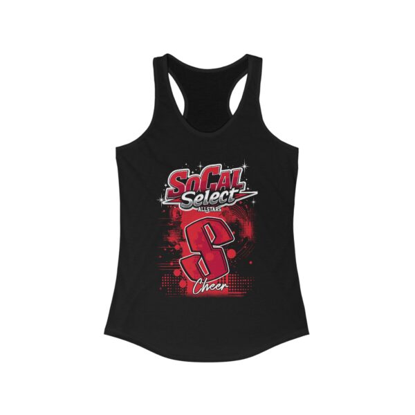 SoCal Select Cheer Racerback Tank Top for Women