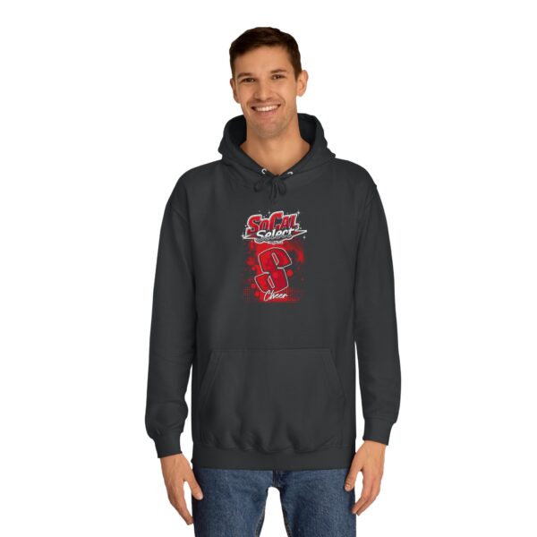 SoCal Soler Unisex College Hoodie - Stylish Comfort for Students - Image 3