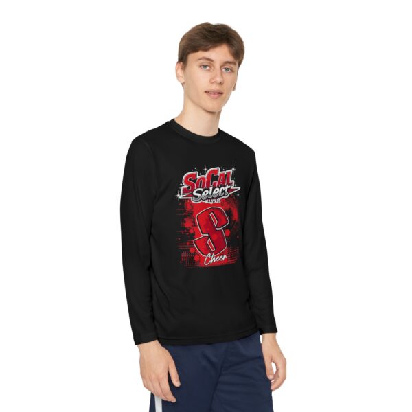 Youth Long Sleeve Cheer Competitor Tee - SoCal Select Fearless 2024-2025 - Image 3