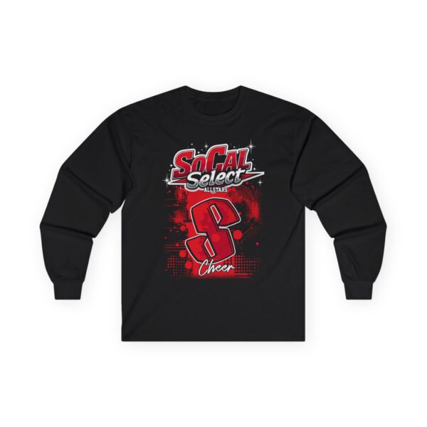 Fearless SoCal Long Sleeve Tee - Unisex Cotton Shirt for Sports Encouragement 2024-2025 - Image 4